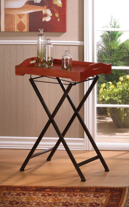 RUSTIC SPIRIT TRAY TABLE