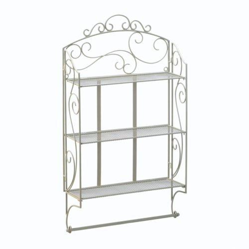 SCROLLWORK DISPLAY WALL SHELF