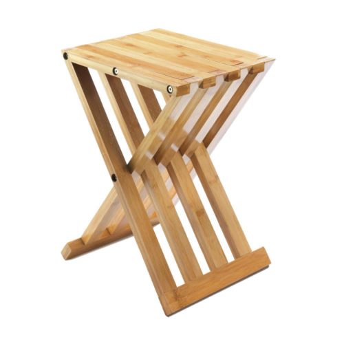 BAMBOO FOLDABLE STOOL