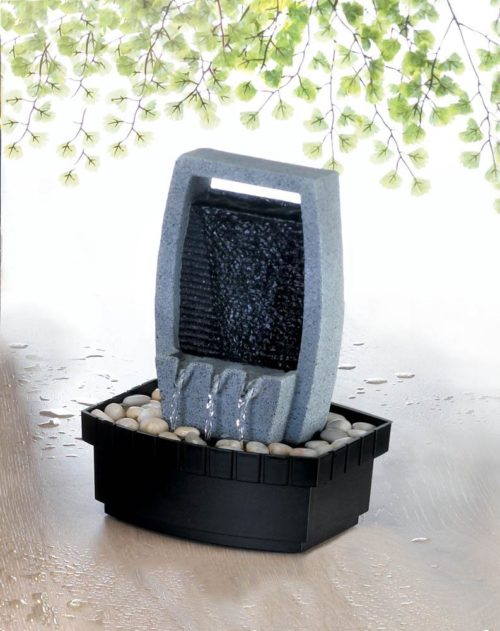 CLASSIC WATER WALL TABLETOP FOUNTAIN