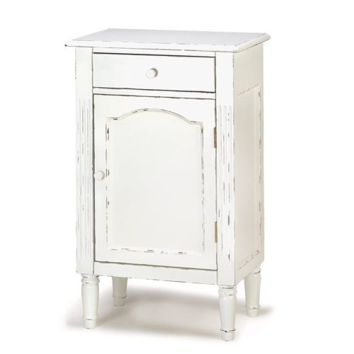 GRACEFUL ANTIQUED CABINET